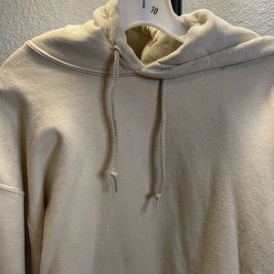 cream hoodie